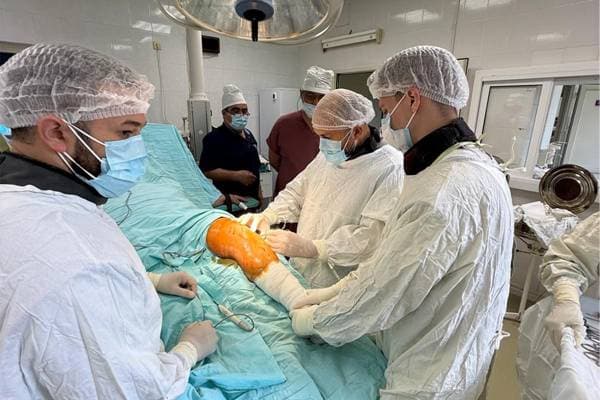 Организационно-методическая помощь. Выезд сотрудников РНПЦ травматологии и ортопедии в г. Бобруйск